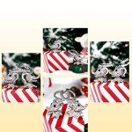 Jeulia Nightmare Before Christmas Sterling Silver Earrings