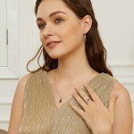 Vintage Rainbow Quartz Teardrop Leverback Earrings