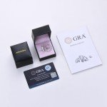 Moissanite Hoop Earrings in Sterling Silver