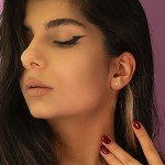 14K Yellow Gold Round-cut Diamond Stud Earrings