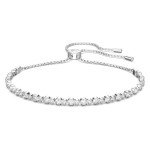 Swarovski Matrix Rhodium-Plated Single Layer Bracelet