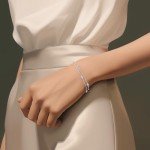 Louisa Secret 925 Silver Birthstone Charm Bracelet