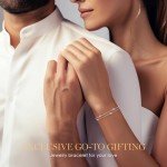 Louisa Secret 925 Silver Birthstone Charm Bracelet