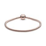 Pandora Rose Moments Snake Chain Charm Bracelet