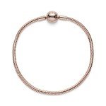 Pandora Rose Moments Snake Chain Charm Bracelet