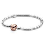 Pandora Snake Chain Charm Bracelet for Women