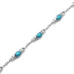 Sterling Silver Celtic Knot Adjustable Bracelet for Women