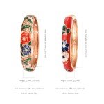 UJOY Classic Women's Hollow Bangle Bracelet Set