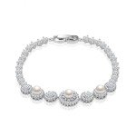 Dainty 14K Gold Freshwater Pearl Bracelet for Women