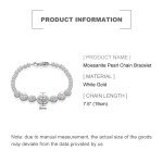 Dainty 14K Gold Freshwater Pearl Bracelet for Women