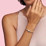 Pandora Moments Pavé Heart Clasp Bracelet for Women