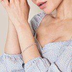 Elegant Rose Gold Diamond XO Bracelet for Women