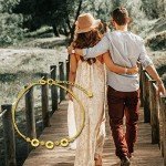 18K Gold Love Circle Bracelet for Her