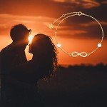 14k Gold Diamond Infinity Anklet for Women