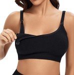 Suekaphin 5-Pack Seamless Nursing Bras for Moms