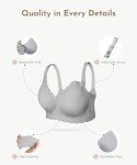Jelly Strip Seamless Nursing Bras for Moms - 3 Pack