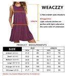 WEACZZY Women's Floral Ladies Long Top Blouse Summer Womens Sleeveless Mini Dress Stripe White,Large,Stripe White