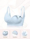 HOFISH Seamless Nursing Bra for Breastfeeding Support