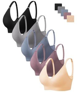 Wireless Seamless Bralette Cami Tank Tops for Women