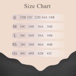 Floral Wireless V Neck Bralette for Women - Black