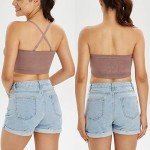 Lemorosy Women's Seamless Strapless Underwire Bralette