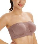 Lemorosy Women's Seamless Strapless Underwire Bralette