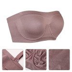 Lemorosy Women's Seamless Strapless Underwire Bralette