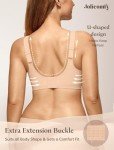 JoliComfy Women's Wireless Push Up Bra with Extender