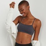 Hanes 3-Pack Cotton Bralettes in Moon Sky Set