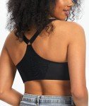 Plus Size Lace Racerback Bra - Full Coverage