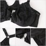 Plus Size Lace Racerback Bra - Full Coverage