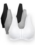 Women's Comfortable Wireless Cotton Sports Bra - 3 Colors