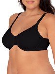 Fruit of the Loom Women's Black Underwire Bra, 42D
