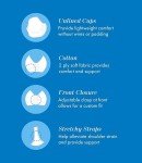 Women's Comfortable Wireless Cotton Sports Bra - 3 Colors