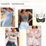 DotVol Women's Plus Size Lace Balconette Bra