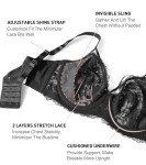 Lace Unlined Plus Size Everyday Bra for Women