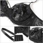 Lace Unlined Plus Size Everyday Bra for Women