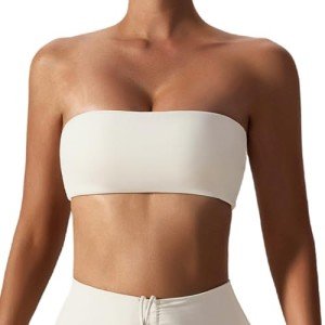 FEOYA Women's Seamless Underwire Wireless Bralette Top
