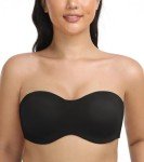 Plus Size Strapless Bandeau Bra for Large Bust