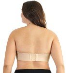 DotVol Women's Strapless Seamless Underwire Minimizer Bra