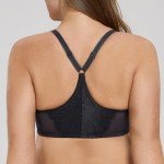 MeleneCa Plus Size Front Closure Underwire Bra Black