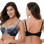 Plus Size Lace Wirefree Full Coverage Bras - 2 Pack