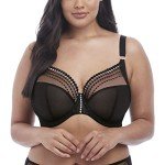 Elomi Women's Matilda Plunge Underwire Bra, Black