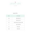 Jenny Jen Miley Lace High-Neck Bralette for Women