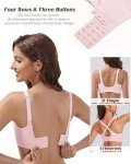 Comfortable Wireless Pink Bralette for Women