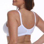 Plus Size Lace Wireless Comfort Bra, 52DDD