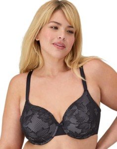 Wonderbra Women's Full Coverage Bra - Black 36C