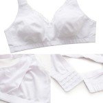 Plus Size Lace Wireless Comfort Bra, 52DDD