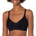 Warners Women's Wireless Comfort Bra, Black, Large