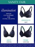 Vanity Fair Women's Zoned-in Support Bra, Wild Berry